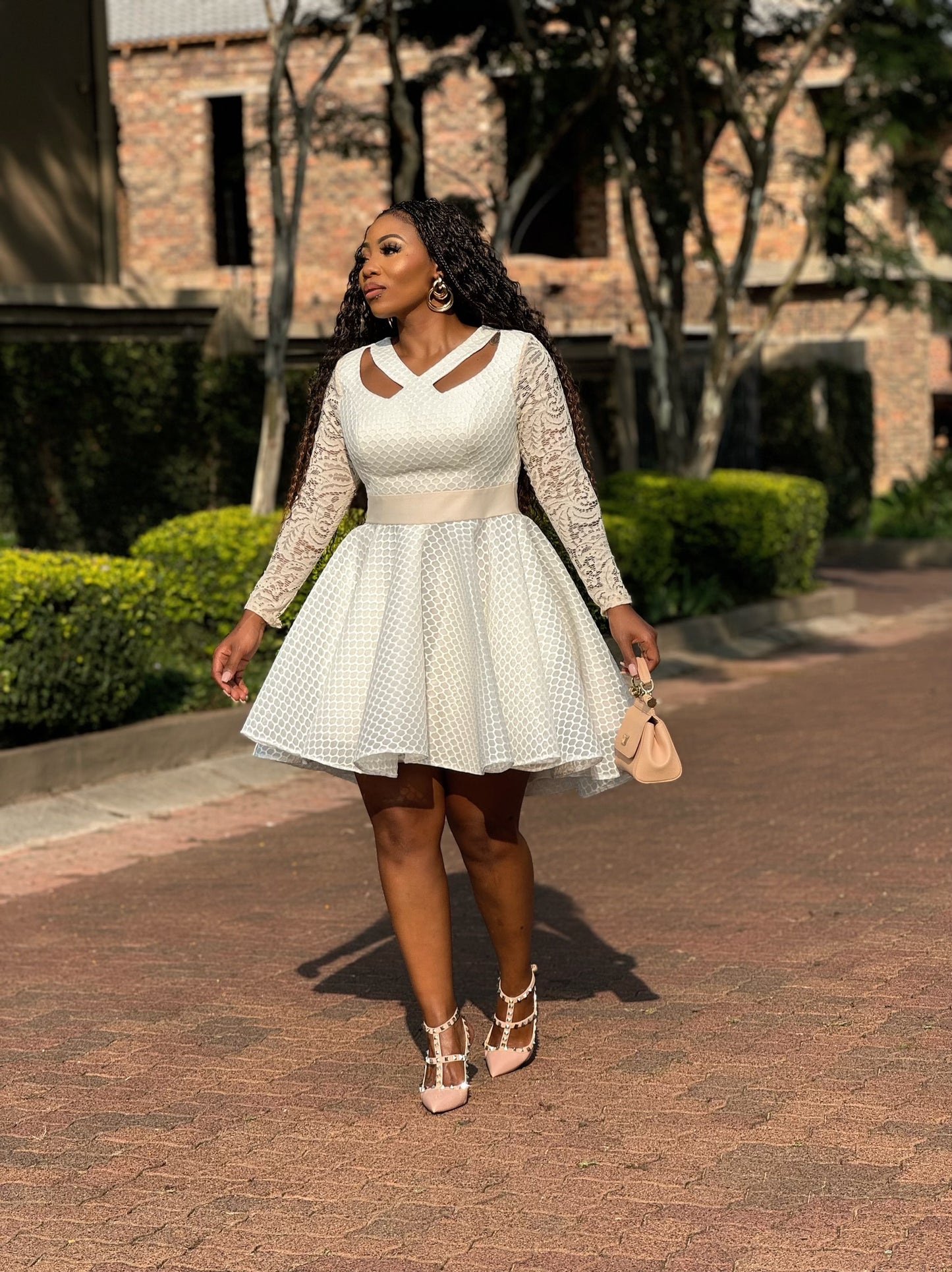 Honeycomb dress
