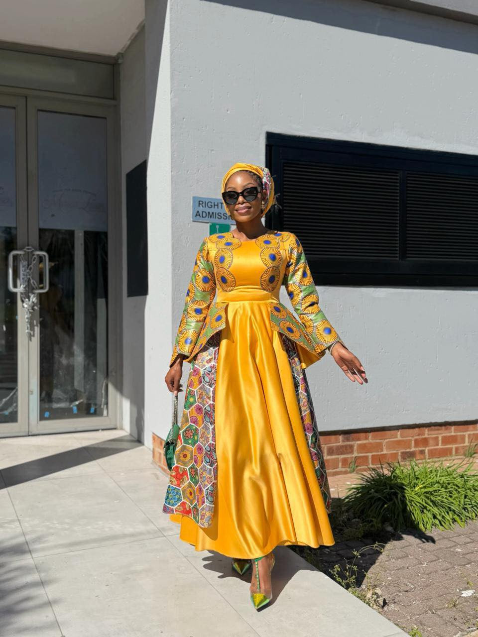 Reversible African print