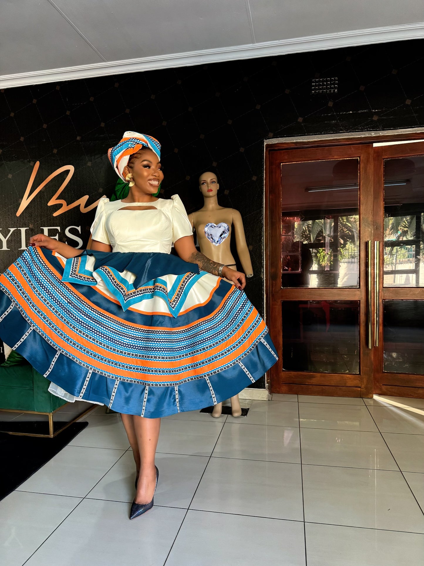 Xhosa peplum
