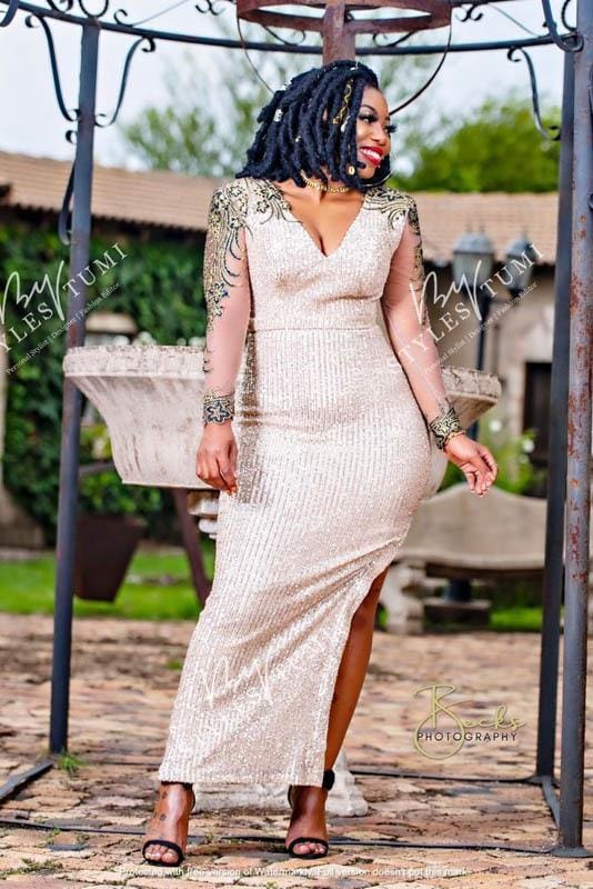 Gold Sequence - Dress