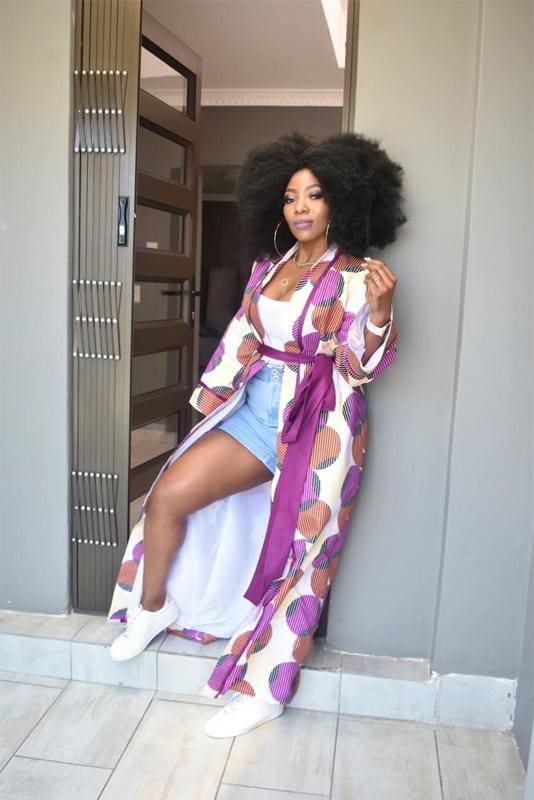 Kimono Top - African Prints - Accessory