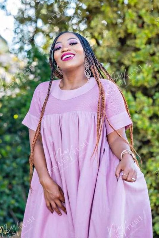 Oversized Dusty Maxi Dress