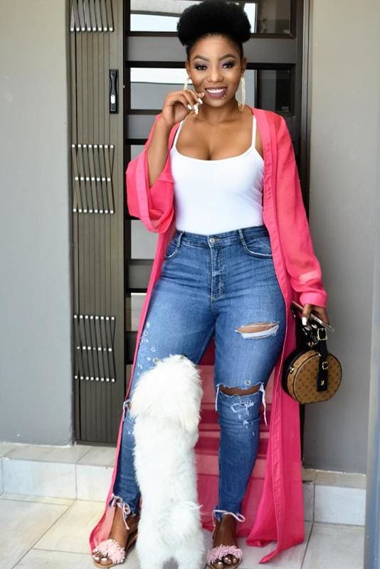 Pink Chiffon Kimono - Accessory