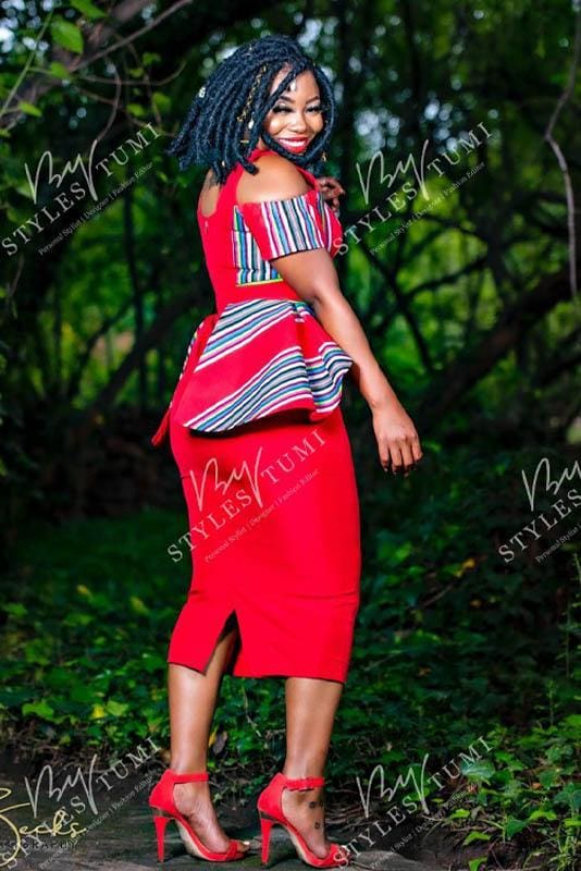 Venda Pencil Peplum - Dress