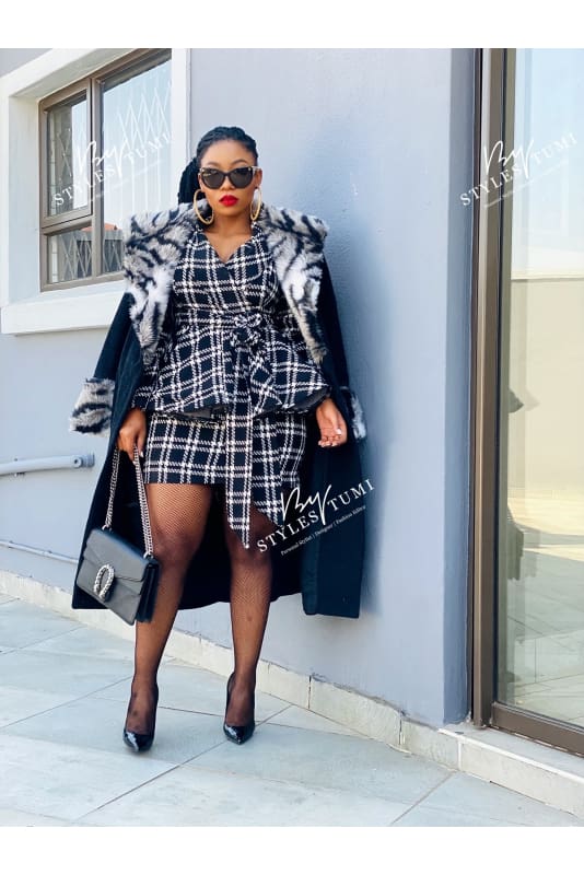 vintage melton faux fur coat - winter coats