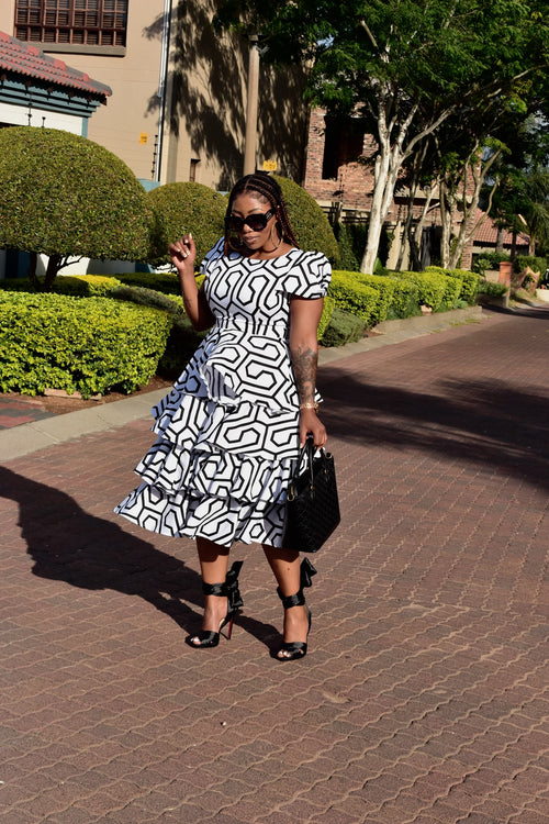 3/4 step dress