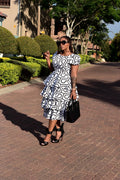 3/4 step dress