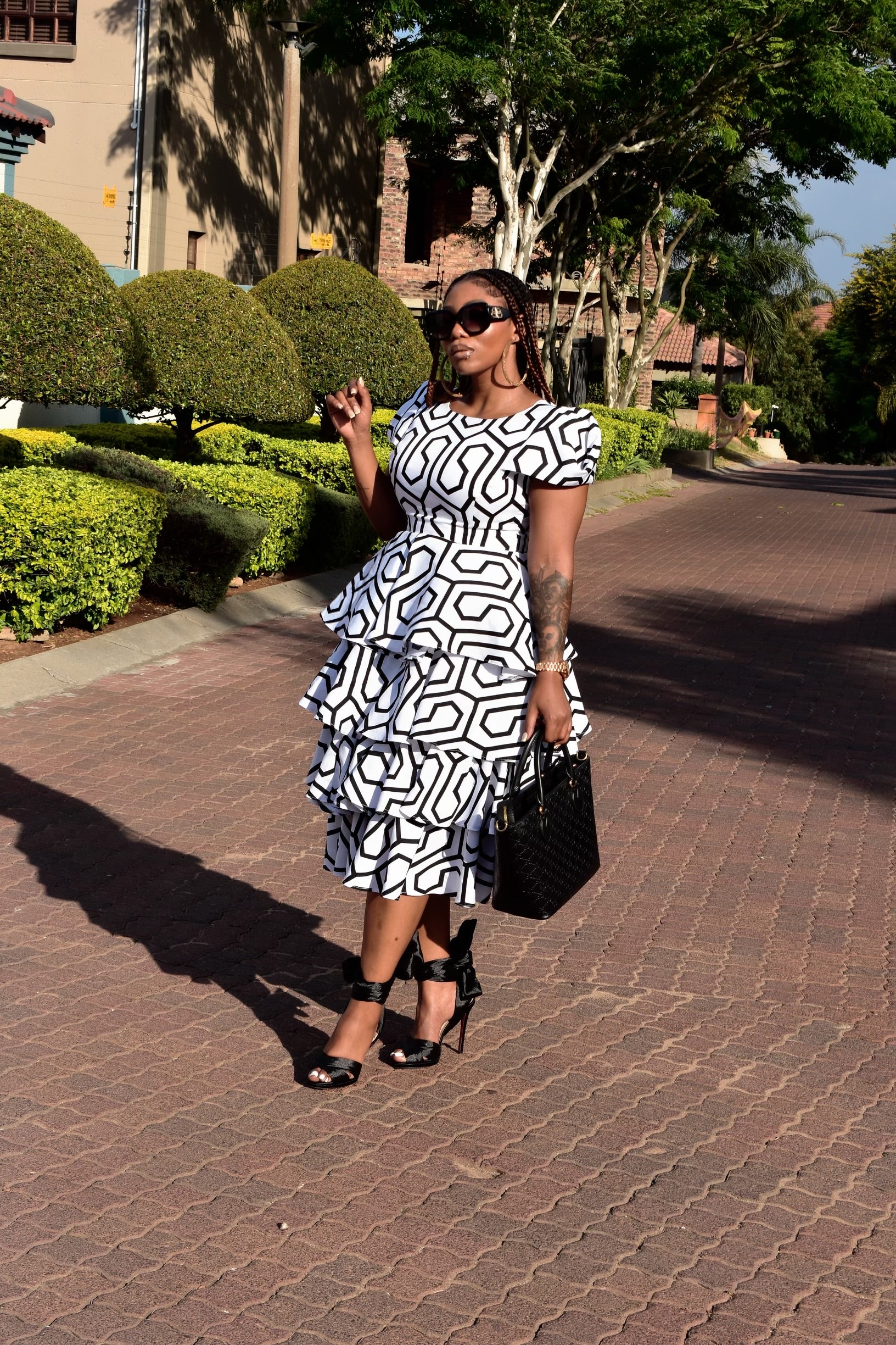 3/4 step dress