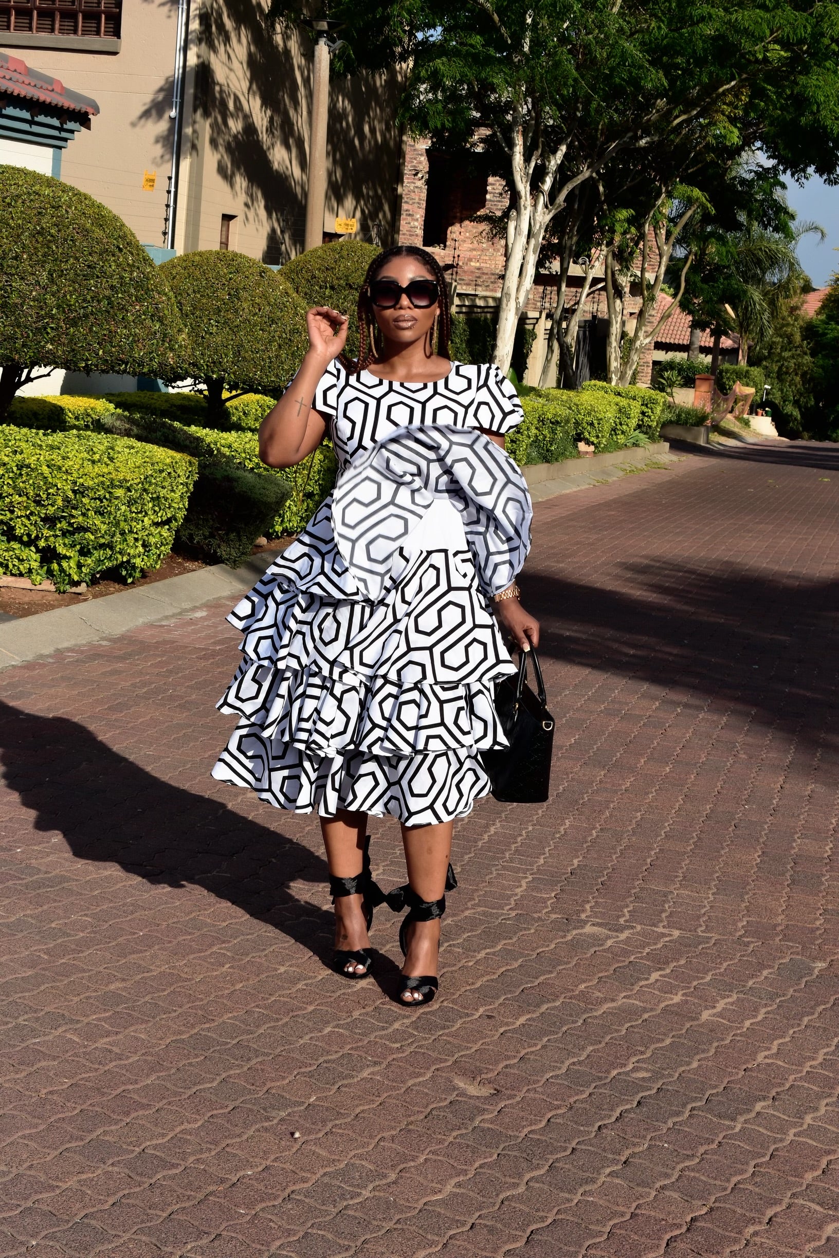 3/4 step dress