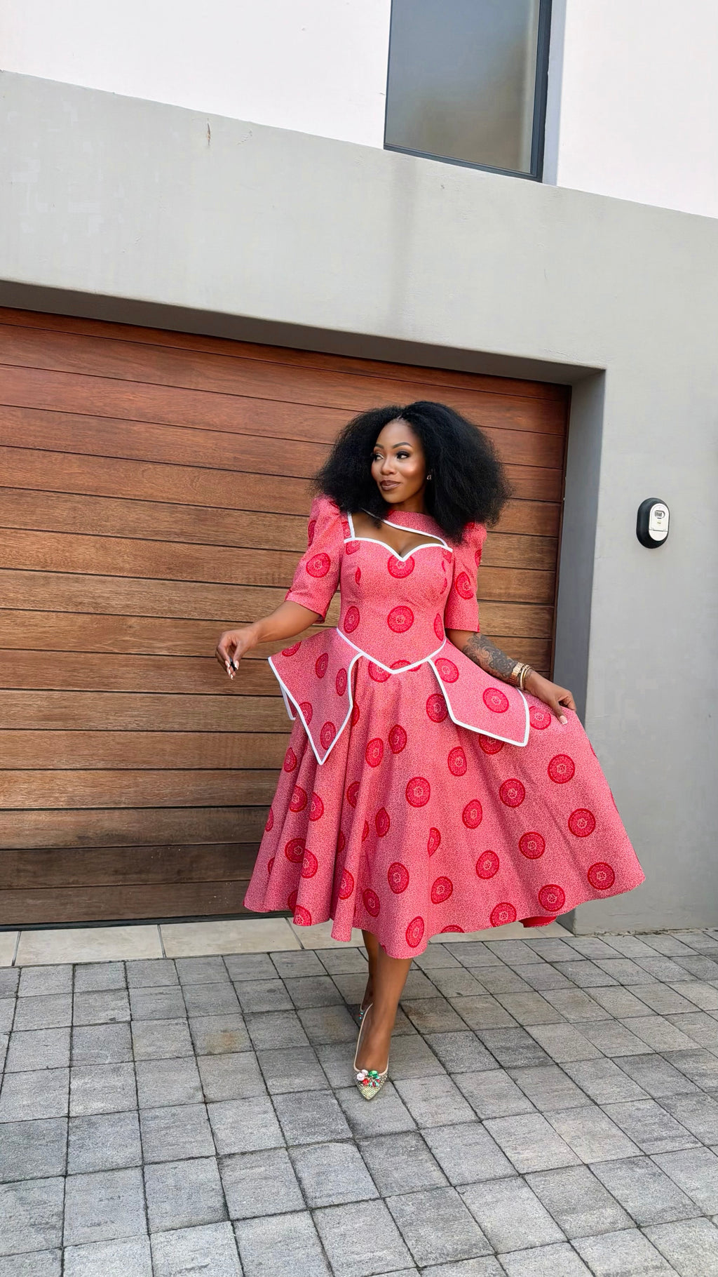 The Ndlovukazi shweshwe