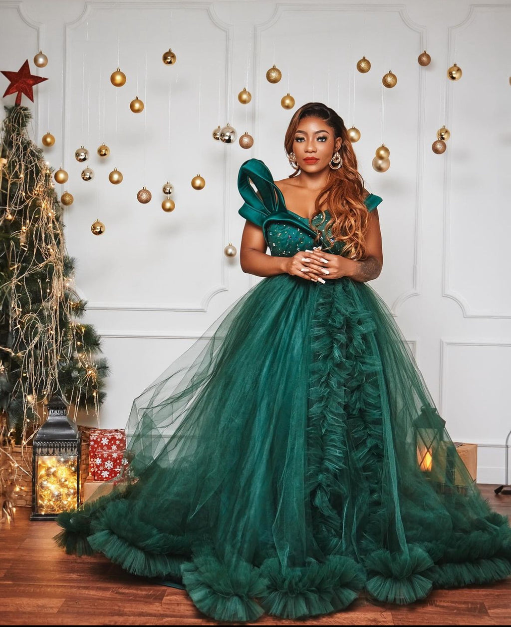 Sassy ball gown