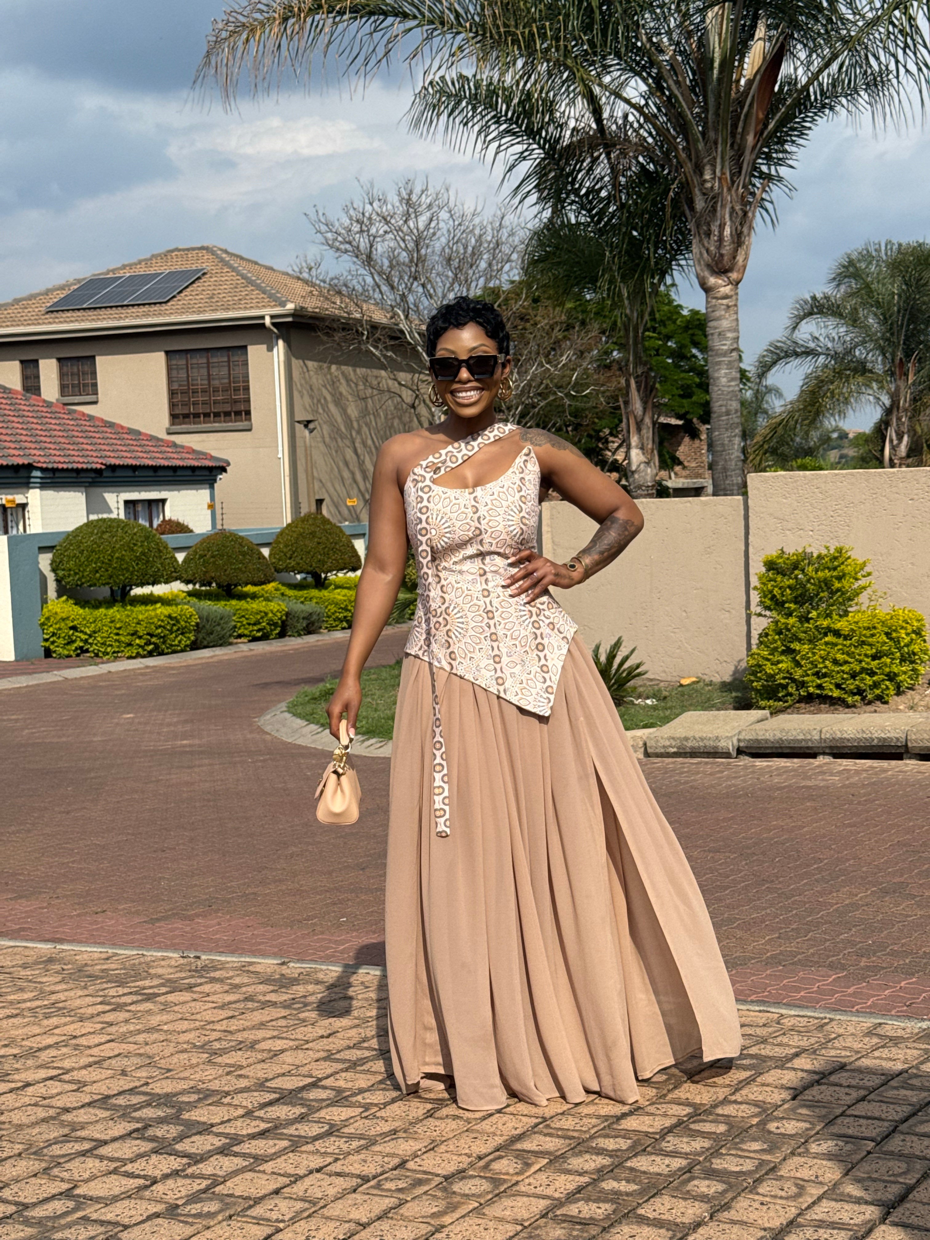 Flowy shweshwe