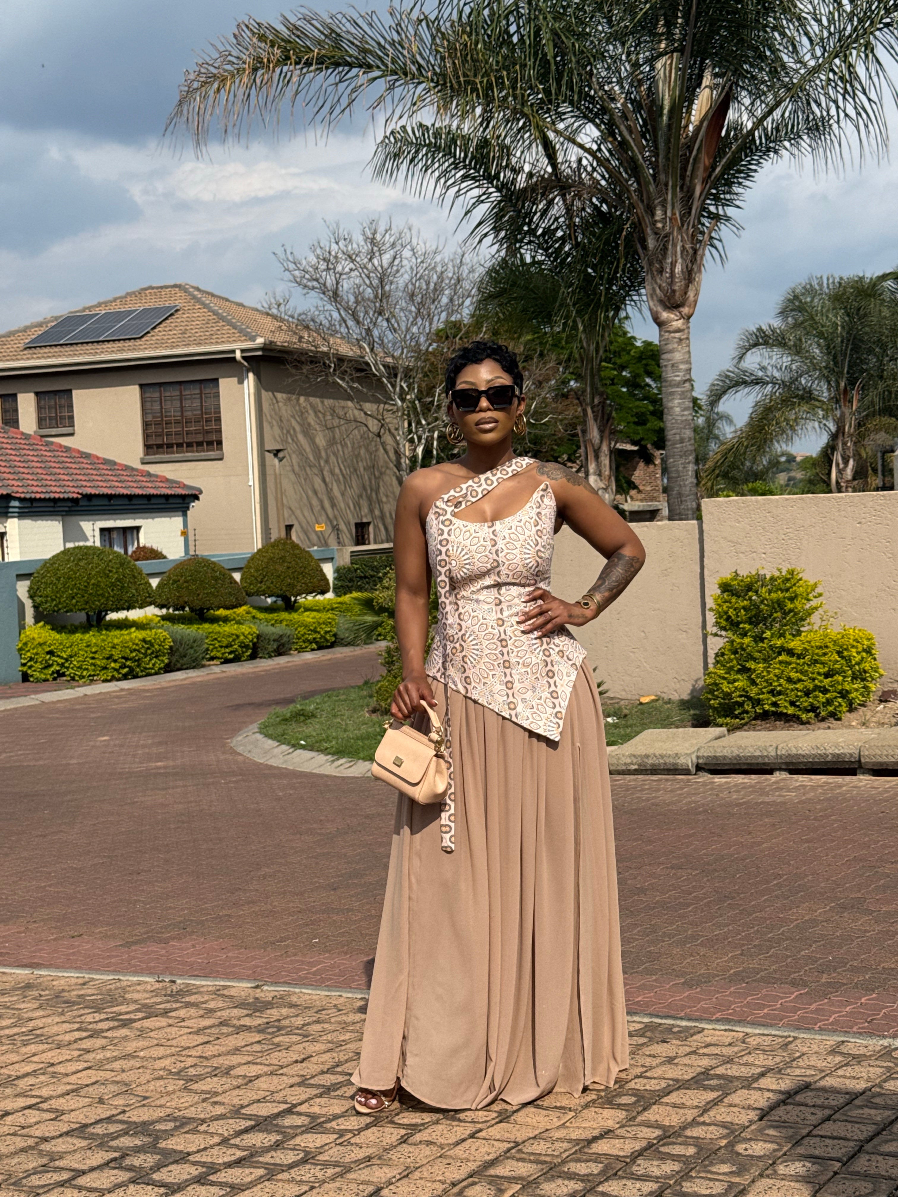Flowy shweshwe