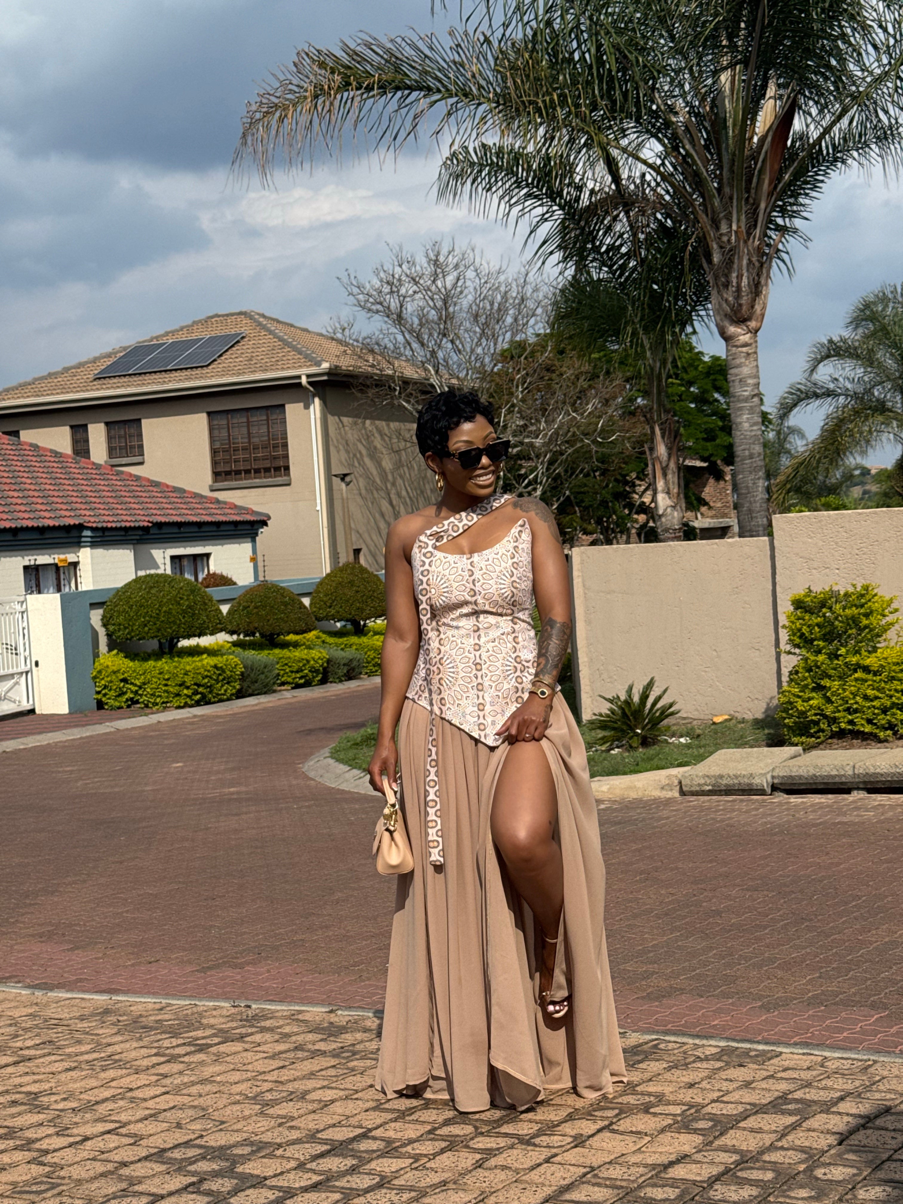 Flowy shweshwe