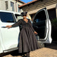 Black brocade number