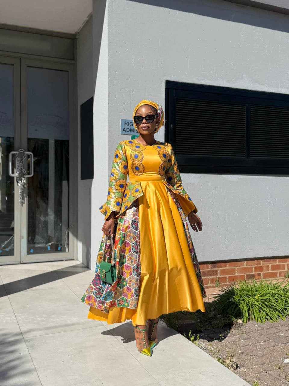 Reversible African print