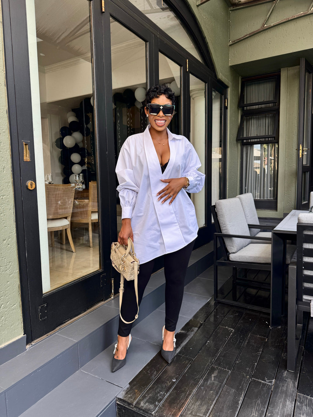 Chic oversize shirt
