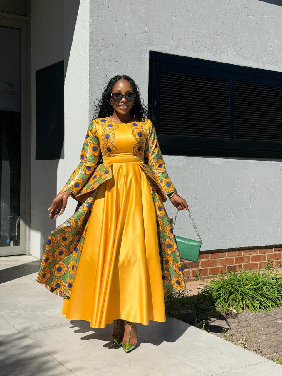 Reversible African print