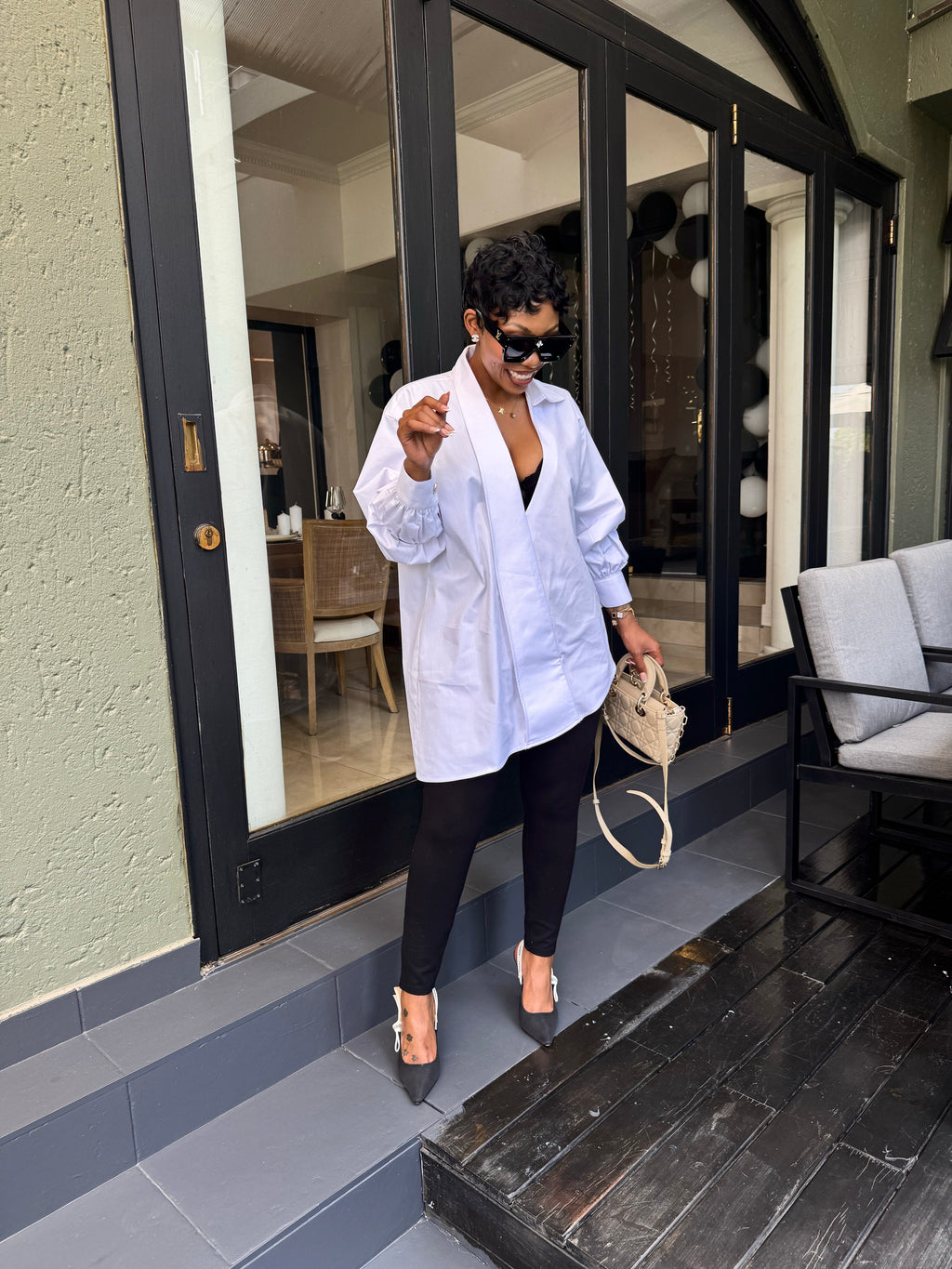 Chic oversize shirt