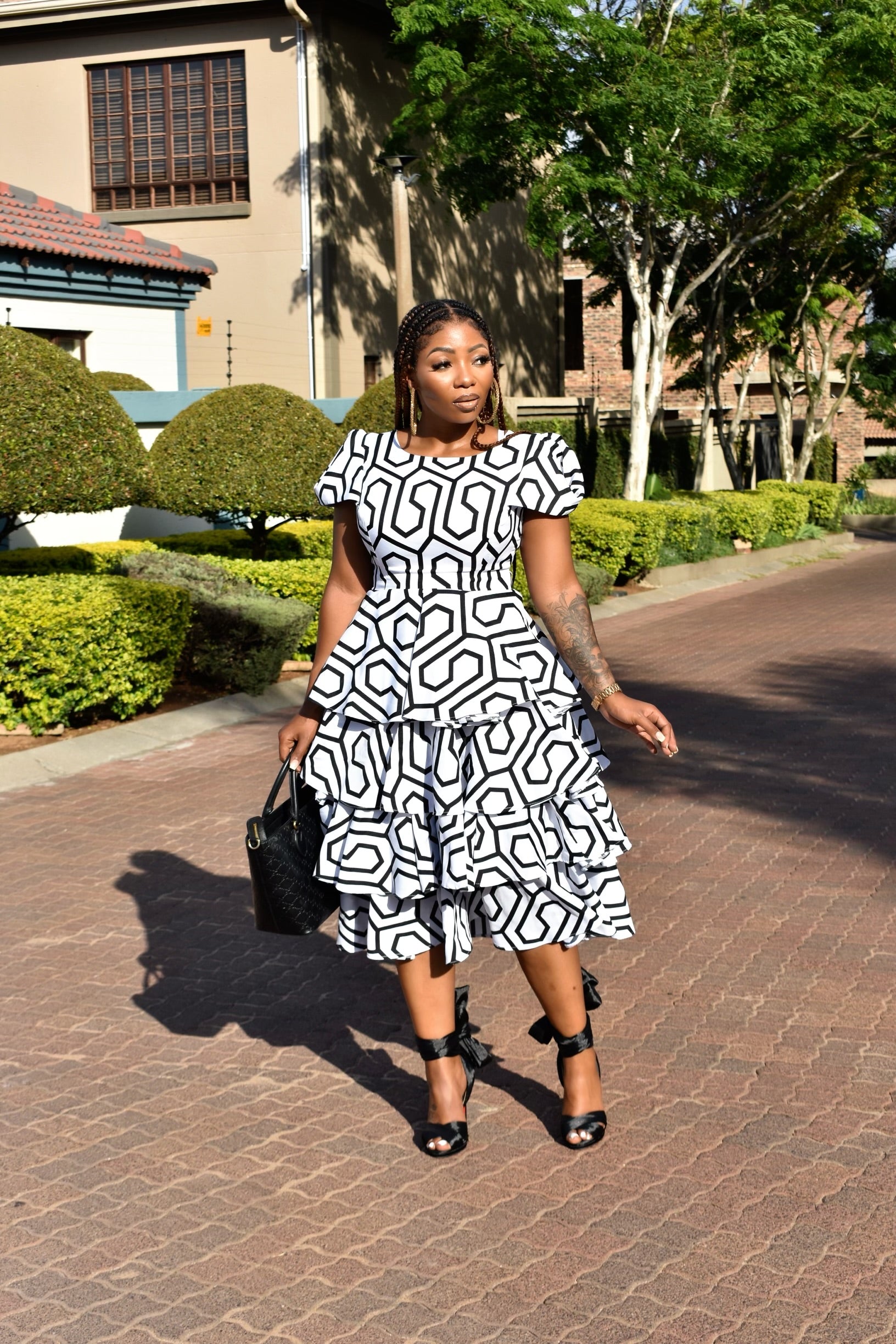 3/4 step dress