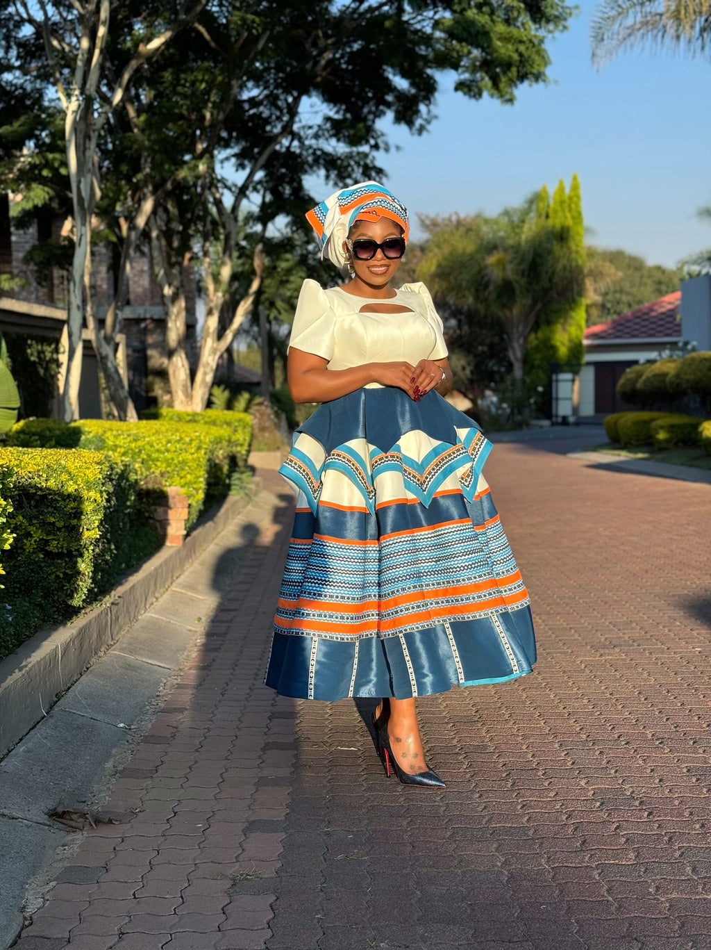 Xhosa peplum