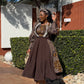 Sea shell shweshwe dress