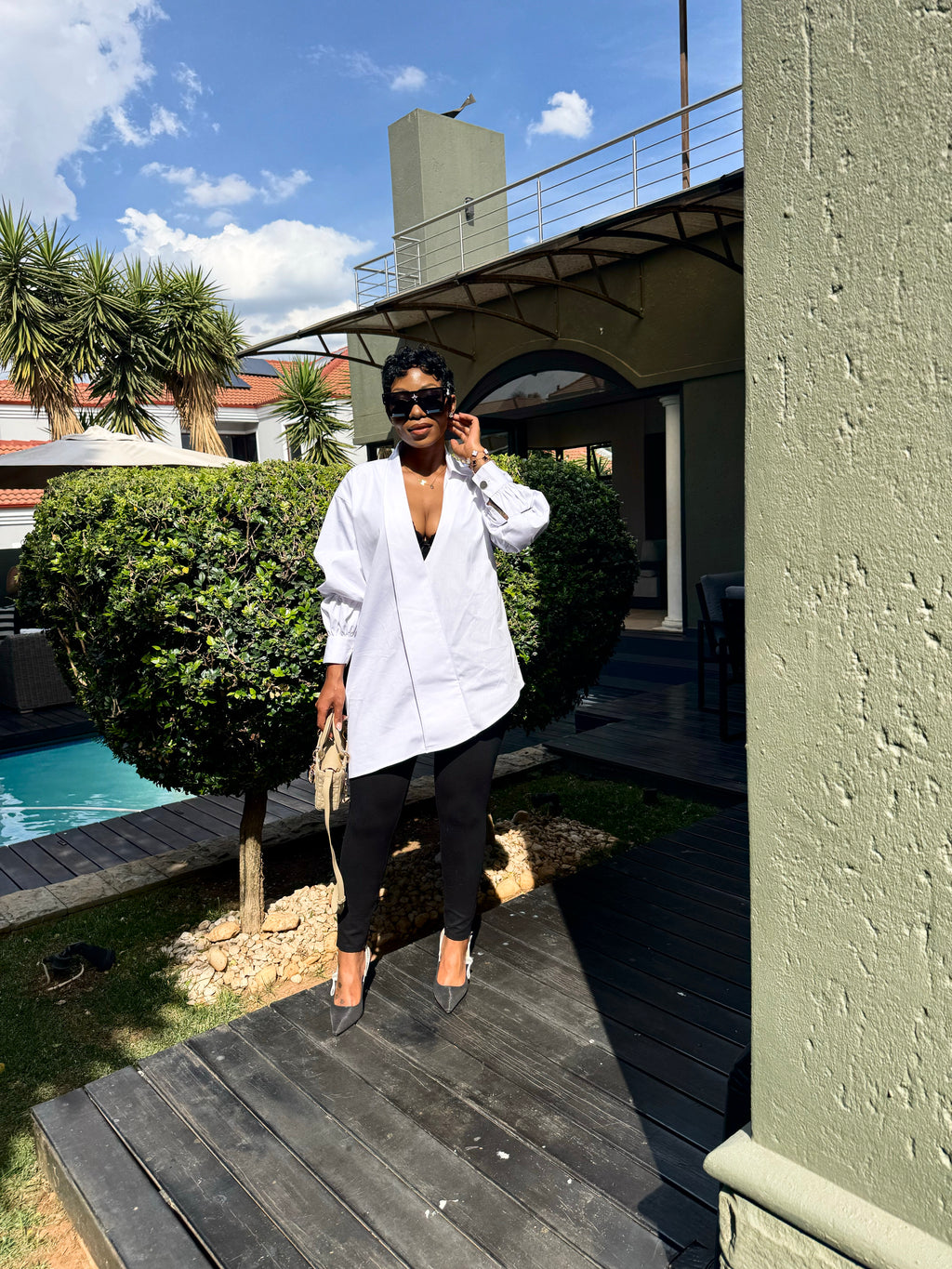 Chic oversize shirt