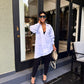 Chic oversize shirt