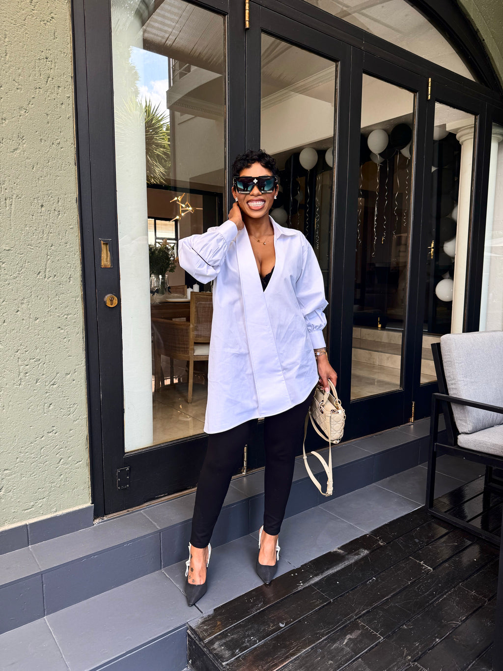 Chic oversize shirt