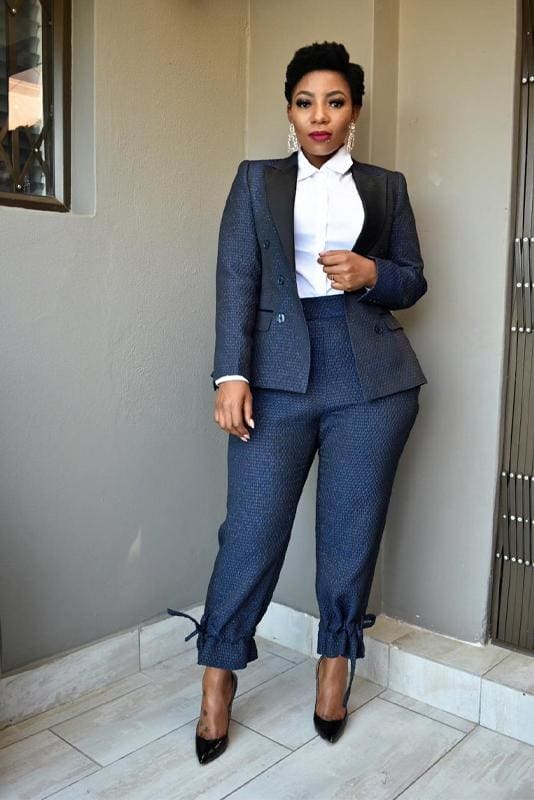 2 Piece Navy Suit