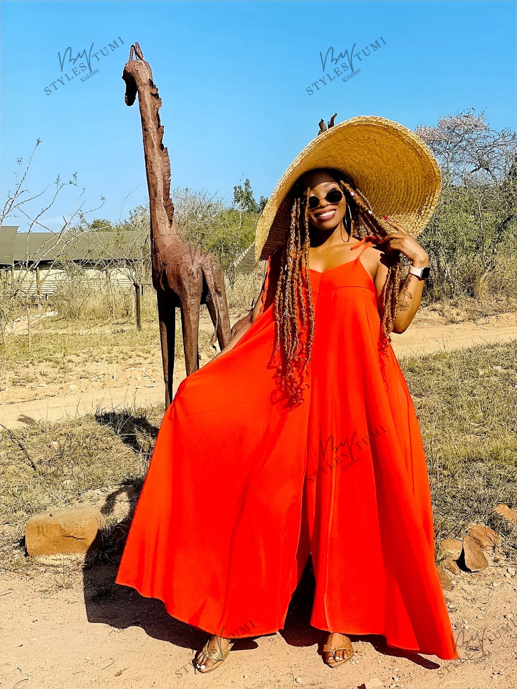 Free fit jumpsuit palazzo