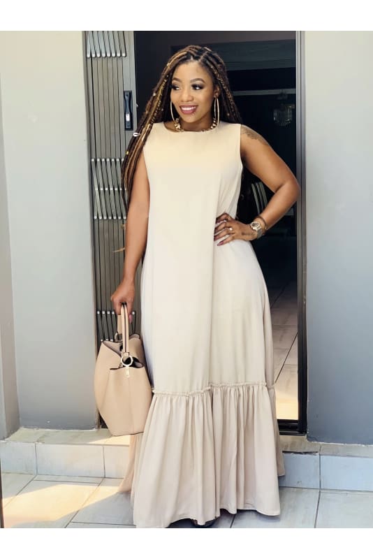 A-Line maxi dress - Dress
