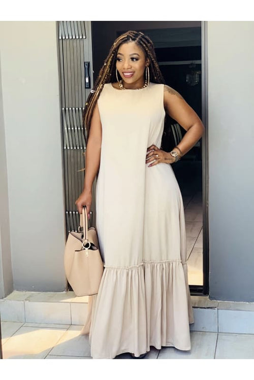 A-Line maxi dress - Dress