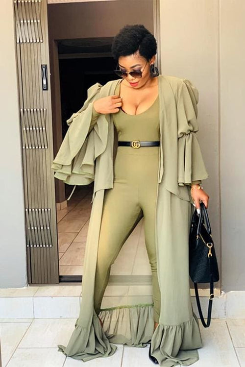 Army Green Suits - Suit