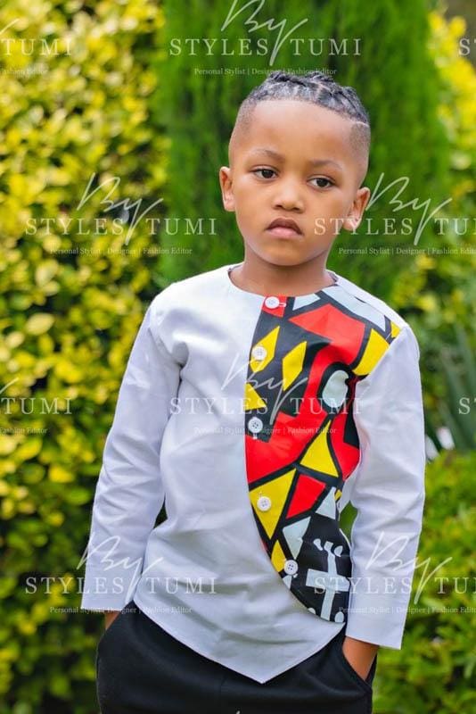 Boys African Swag Shirt – Styles By Tumi