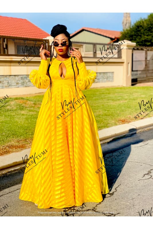 burn out organza maxi