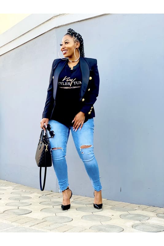 Double breasted blazer - Blazer