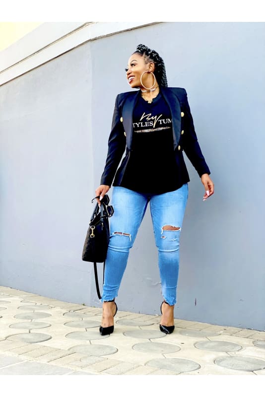 Double breasted blazer - Blazer