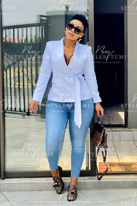 Double Breasted Blazer - Suit