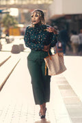 Formal Bottle Green 2 Piece - Suit