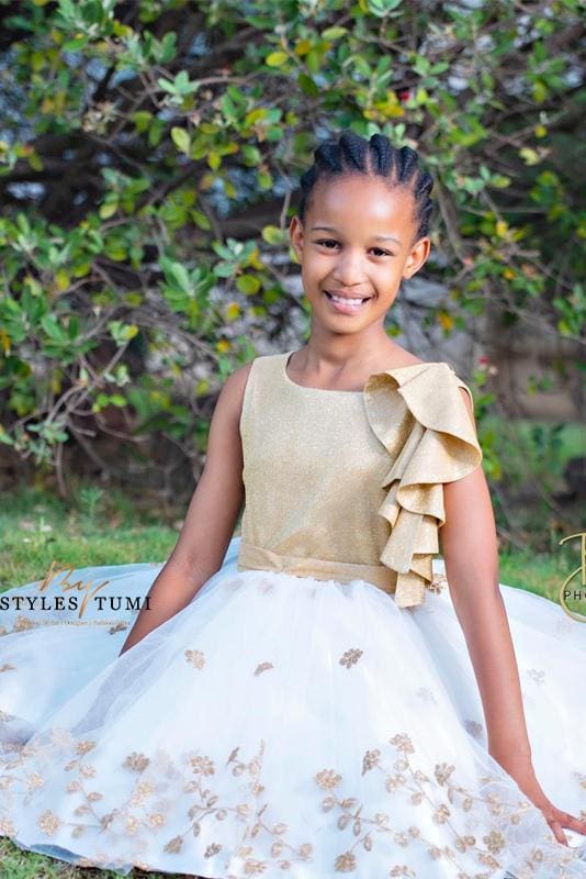 Gold Princess Tutu Dress