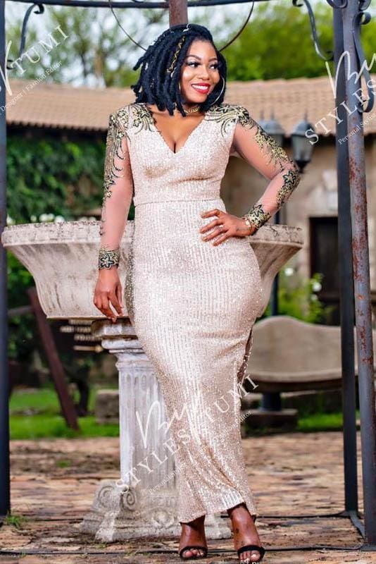 Gold Sequence - Dress