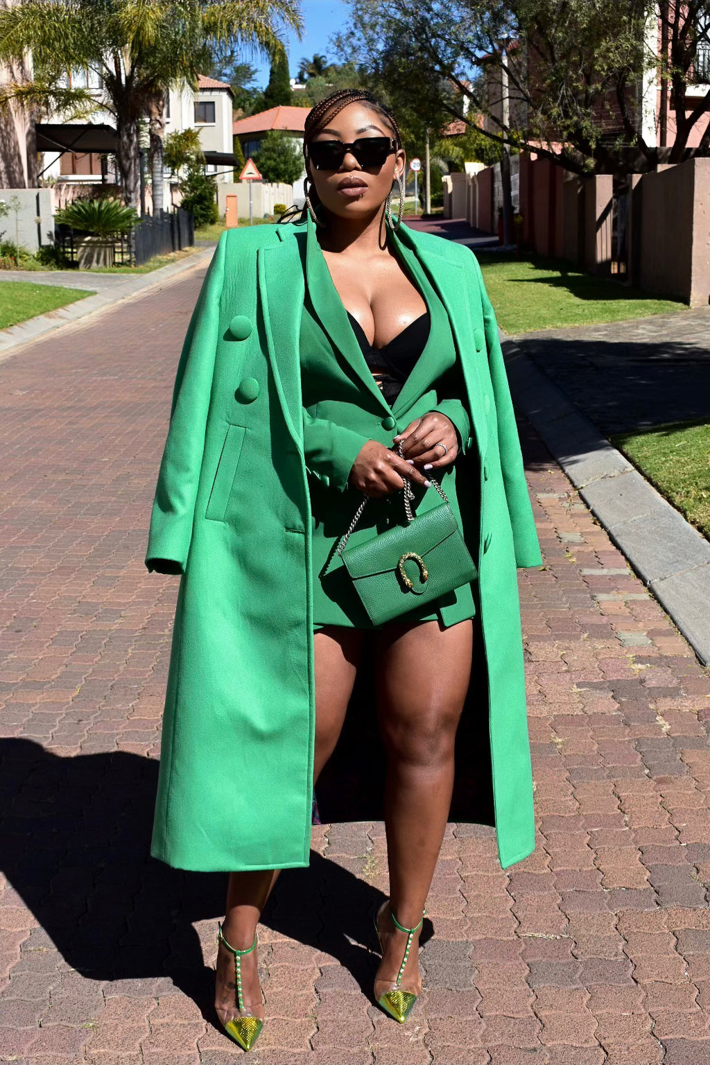 Sassy skirt suit