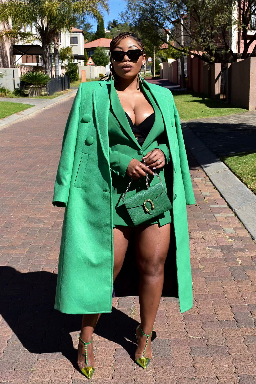 Sassy skirt suit