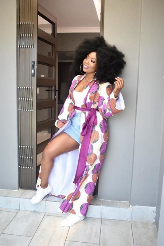 Kimono Top - African Prints - Accessory