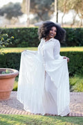 Maxi dress/shirt - 28 / White - Dress