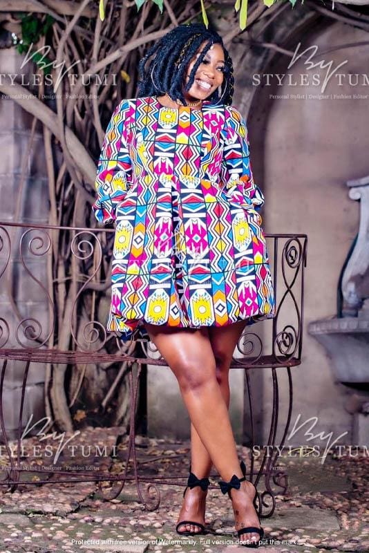 Multicolored Minimet Balloon - Dress