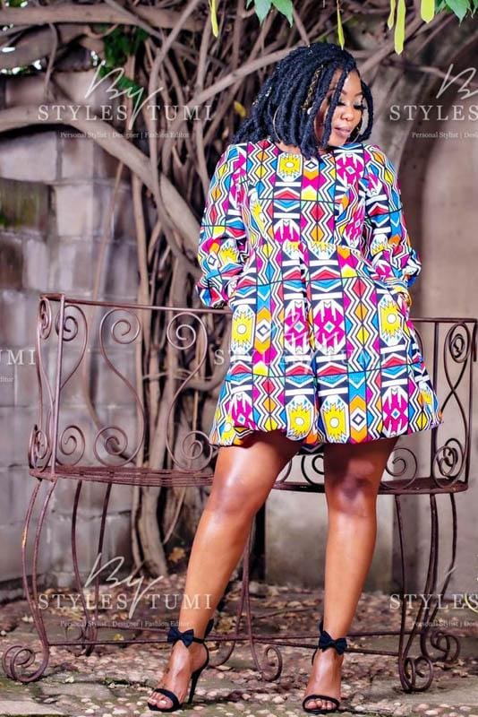 Multicolored Minimet Balloon - Dress