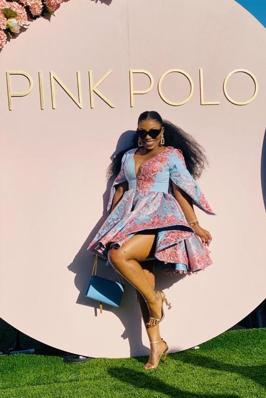 Pink Polo Dress